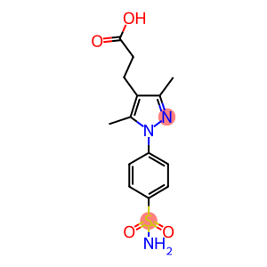 3-(1-[4-(AMINOSULFONYL)PHENYL]-3,5-DIMETHYL-1H-PYRAZOL-4-YL)PROPANOIC ACID