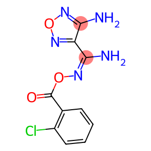 4-AMINO-N'-((2-CHLOROBENZOYL)OXY)-1,2,5-OXADIAZOLE-3-CARBOXIMIDAMIDE