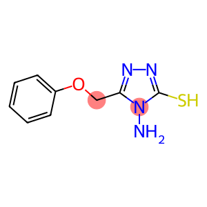 4-AMINO-5-(PHENOXYMETHYL)-4H-1,2,4-TRIAZOLE-3-THIOL