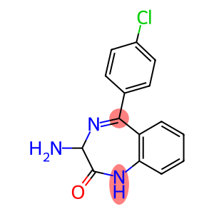 3-AMINO-5-(4-CHLORO-PHENYL)-1,3-DIHYDRO-BENZO[E][1,4]DIAZEPIN-2-ONE