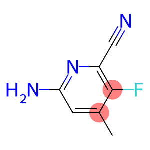 6-AMINO-3-FLUORO-4-METHYLPYRIDINE-2-CARBONITRILE