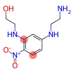 2-((5-[(2-AMINOETHYL)AMINO]-2-NITROPHENYL)AMINO)ETHANOL