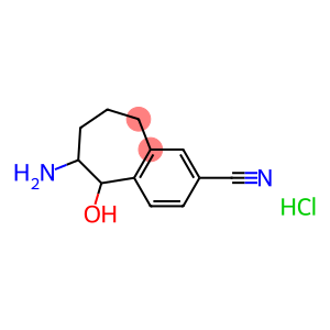 6-AMINO-5-HYDROXY-6,7,8,9-TETRAHYDRO-5H-BENZOCYCLOHEPTENE-2-CARBONITRILE HYDROCHLORIDE