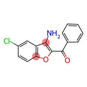 (3-AMINO-5-CHLORO-BENZOFURAN-2-YL)-PHENYL-METHANONE