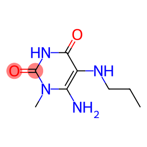 6-AMINO-5-PROPYLAMINO-1-METHYLURACIL