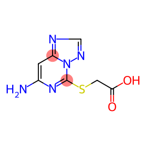 [(7-AMINO[1,2,4]TRIAZOLO[1,5-C]PYRIMIDIN-5-YL)THIO]ACETIC ACID