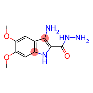 3-AMINO-5,6-DIMETHOXY-1H-INDOLE-2-CARBOXYLIC ACID HYDRAZIDE