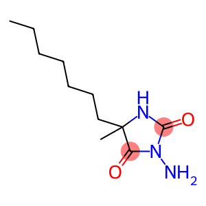 3-AMINO-5-HEPTYL-5-METHYL-IMIDAZOLIDINE-2,4-DIONE