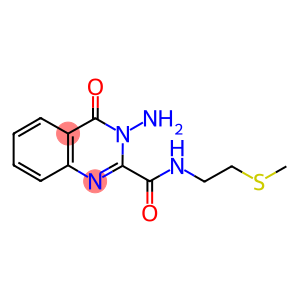 3-AMINO-N-[2-(METHYLTHIO)ETHYL]-4-OXO-3,4-DIHYDROQUINAZOLINE-2-CARBOXAMIDE