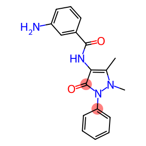 3-AMINO-N-(1,5-DIMETHYL-3-OXO-2-PHENYL-2,3-DIHYDRO-1H-PYRAZOL-4-YL)-BENZAMIDE