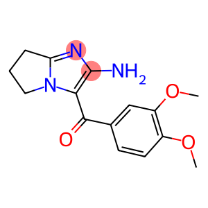 (2-AMINO-6,7-DIHYDRO-5H-PYRROLO[1,2-A]IMIDAZOL-3-YL)(3,4-DIMETHOXYPHENYL)METHANONE