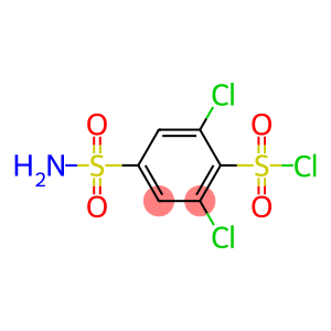 4-(AMINOSULFONYL)-2,6-DICHLOROBENZENESULFONYL CHLORIDE