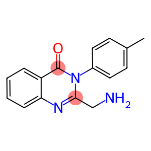 2-AMINOMETHYL-3-P-TOLYL-3 H-QUINAZOLIN-4-ONE