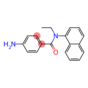 4-AMINO-N-ETHYL-N-NAPHTHALEN-1-YL-BENZAMIDE