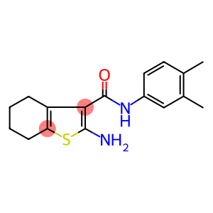 2-AMINO-4,5,6,7-TETRAHYDRO-BENZO[B]THIOPHENE-3-CARBOXYLIC ACID (3,4-DIMETHYL-PHENYL)-AMIDE