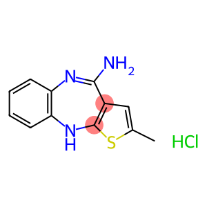 4-AMINO-2-METHYL-10H-THIENO[2,3-B][1,5]BNZODIAZEPINE,HYDROCHLORIDE