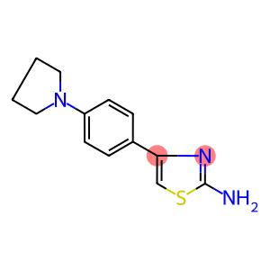 2-Amino-4-(4-pyrrolidin-1-ylphenyl)-1,3-thiazole