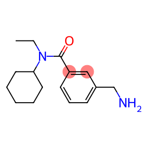 3-(aminomethyl)-N-cyclohexyl-N-ethylbenzamide