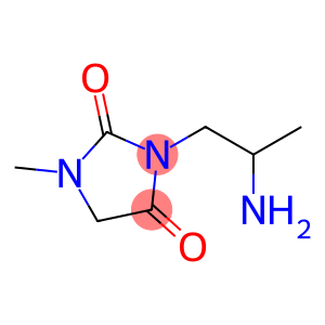 3-(2-aminopropyl)-1-methylimidazolidine-2,4-dione