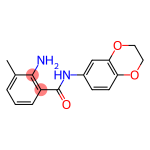 2-amino-N-2,3-dihydro-1,4-benzodioxin-6-yl-3-methylbenzamide