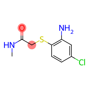 2-[(2-amino-4-chlorophenyl)sulfanyl]-N-methylacetamide