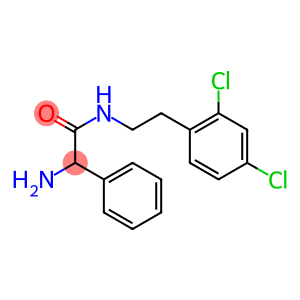 2-amino-N-[2-(2,4-dichlorophenyl)ethyl]-2-phenylacetamide