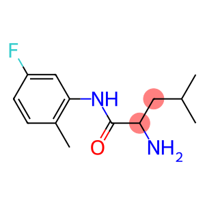 2-amino-N-(5-fluoro-2-methylphenyl)-4-methylpentanamide