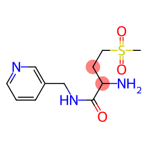 2-amino-4-methanesulfonyl-N-(pyridin-3-ylmethyl)butanamide