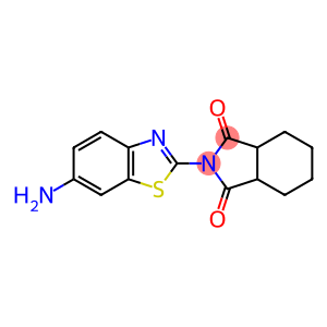 2-(6-amino-1,3-benzothiazol-2-yl)-octahydro-1H-isoindole-1,3-dione