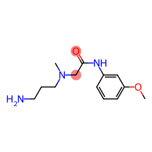 2-[(3-aminopropyl)(methyl)amino]-N-(3-methoxyphenyl)acetamide