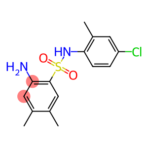 2-amino-N-(4-chloro-2-methylphenyl)-4,5-dimethylbenzene-1-sulfonamide