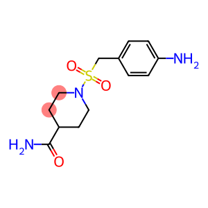 1-{[(4-aminophenyl)methane]sulfonyl}piperidine-4-carboxamide