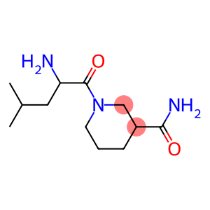 1-(2-amino-4-methylpentanoyl)piperidine-3-carboxamide