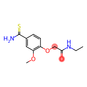 2-[4-(aminocarbonothioyl)-2-methoxyphenoxy]-N-ethylacetamide