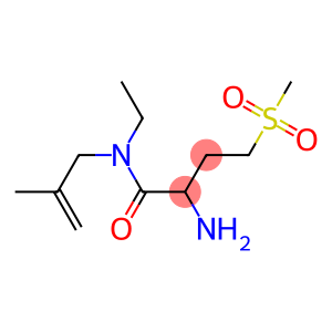 2-amino-N-ethyl-N-(2-methylprop-2-enyl)-4-(methylsulfonyl)butanamide