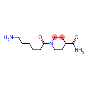 1-(6-aminohexanoyl)piperidine-4-carboxamide