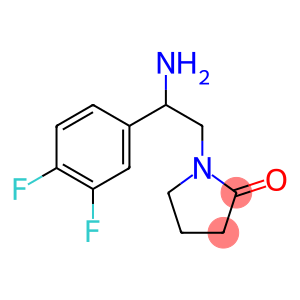 1-[2-amino-2-(3,4-difluorophenyl)ethyl]pyrrolidin-2-one