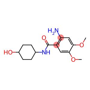 2-amino-N-(4-hydroxycyclohexyl)-4,5-dimethoxybenzamide