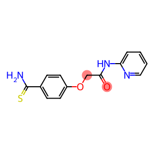 2-[4-(aminocarbonothioyl)phenoxy]-N-pyridin-2-ylacetamide