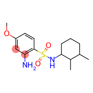 2-amino-N-(2,3-dimethylcyclohexyl)-4-methoxybenzene-1-sulfonamide