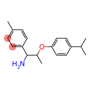 1-{1-amino-2-[4-(propan-2-yl)phenoxy]propyl}-4-methylbenzene