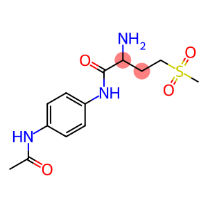 2-amino-N-(4-acetamidophenyl)-4-methanesulfonylbutanamide