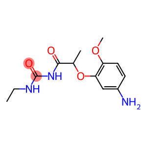 1-[2-(5-amino-2-methoxyphenoxy)propanoyl]-3-ethylurea