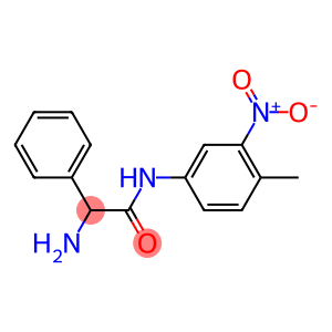 2-amino-N-(4-methyl-3-nitrophenyl)-2-phenylacetamide