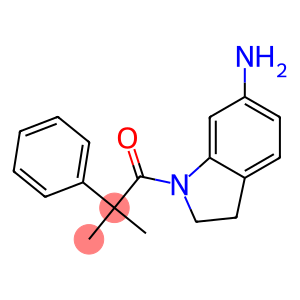 1-(6-amino-2,3-dihydro-1H-indol-1-yl)-2-methyl-2-phenylpropan-1-one