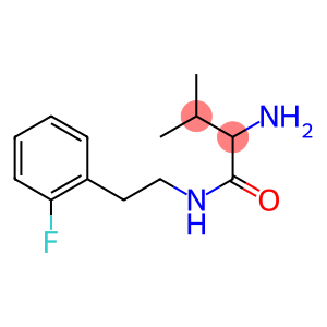 2-amino-N-[2-(2-fluorophenyl)ethyl]-3-methylbutanamide