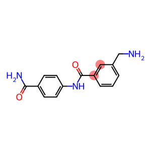 3-(aminomethyl)-N-(4-carbamoylphenyl)benzamide