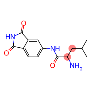 2-amino-N-(1,3-dioxo-2,3-dihydro-1H-isoindol-5-yl)-4-methylpentanamide