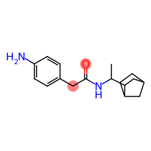 2-(4-aminophenyl)-N-(1-{bicyclo[2.2.1]heptan-2-yl}ethyl)acetamide