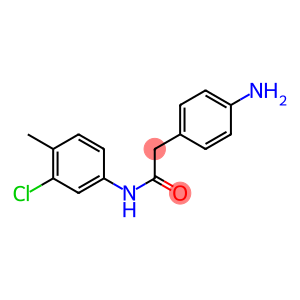 2-(4-aminophenyl)-N-(3-chloro-4-methylphenyl)acetamide